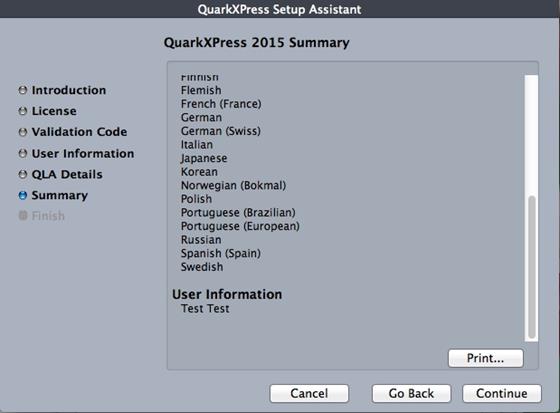 Скриншот программы quarkxpress