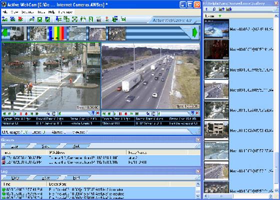 Скриншот программы active webcam