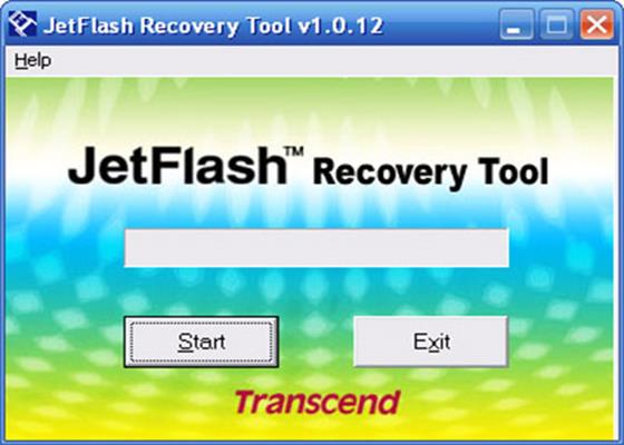Скриншот программы jetflash recovery tool для windows 10