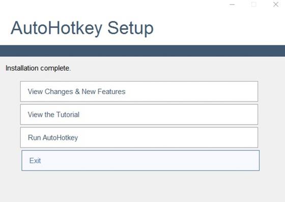 Скриншот программы autohotkey