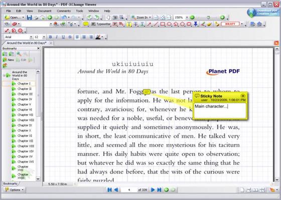 Скриншот программы pdf xchange viewer для windows 10