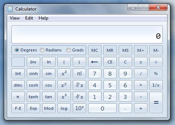 Скриншот программы windows 7 calculator для windows 10