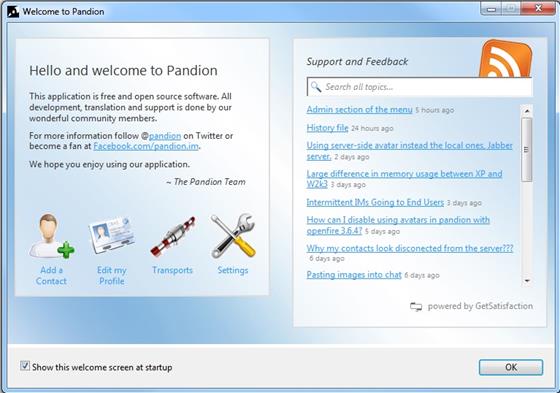 Скриншот программы pandion