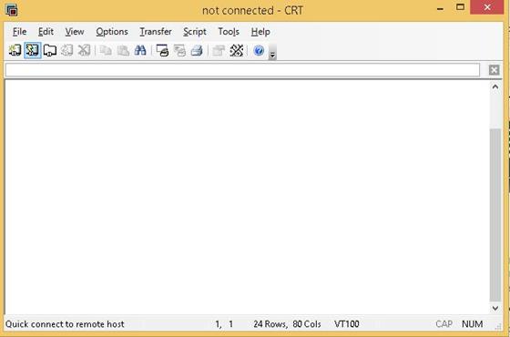 Скриншот программы crt