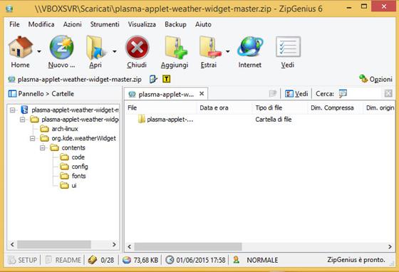 Скриншот программы zipgenius
