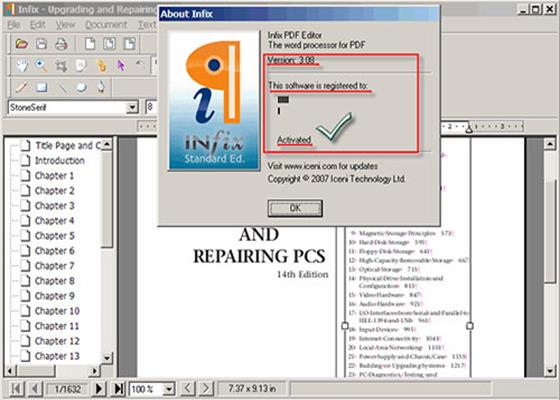 pdf editor infix