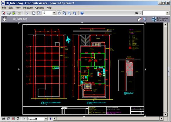 Скриншот программы dwg viewer