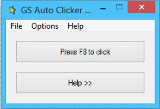 Скриншот программы gs auto clicker